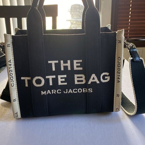 MARC JACOBS Women’s  Jacquard Tote Bag with Removable Strap - Picture 1 of 11